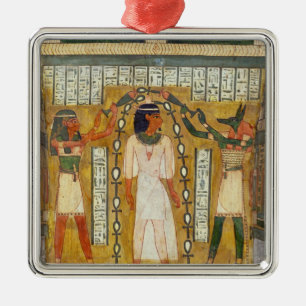 The Libation of the Dead Metal Ornament