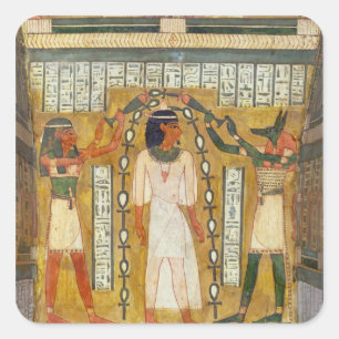 The Libation of the Dead Square Sticker