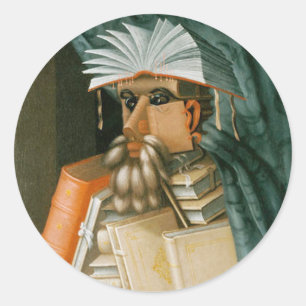 The Librarian Classic Round Sticker