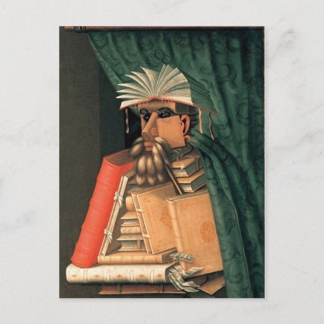 The Librarian Postcard (Front)
