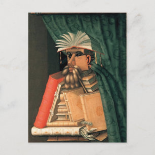 The Librarian Postcard