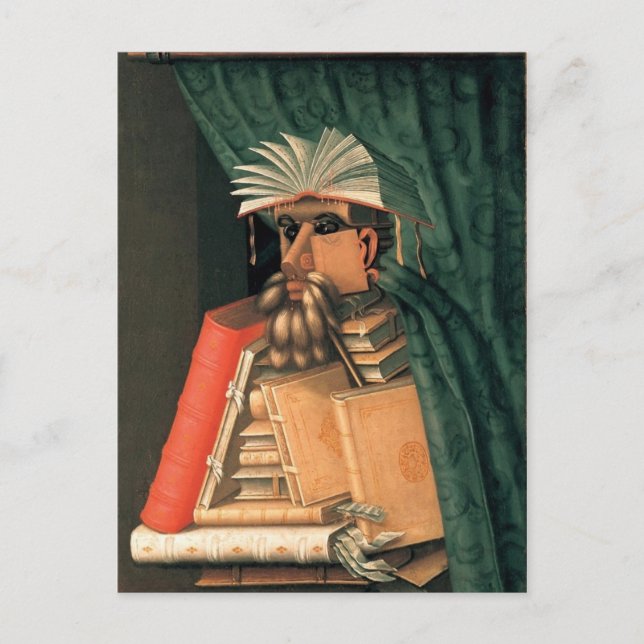 The Librarian Postcard (Front)