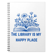 The Library is My Happy Place – Inspirational