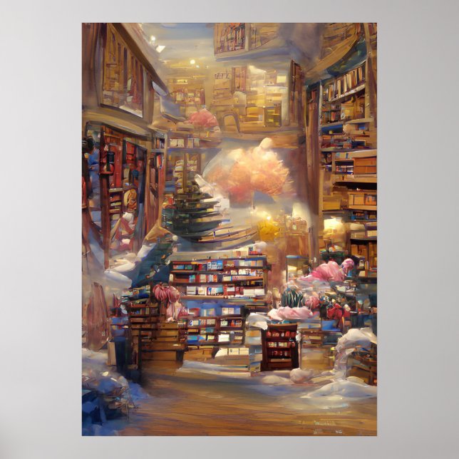 The Library 📚  Poster (Front)