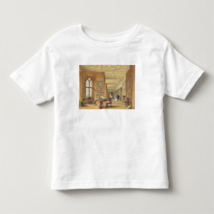 The Library, Windsor Castle, 1838 (colour litho) Toddler T-Shirt