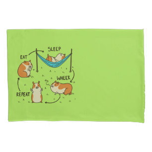 The life cycle of a Guinea Pig Pillowcase