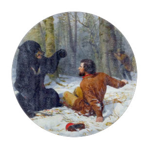 The Life of a Hunter A Tight Fix Arthur Tait 1856 Cutting Board