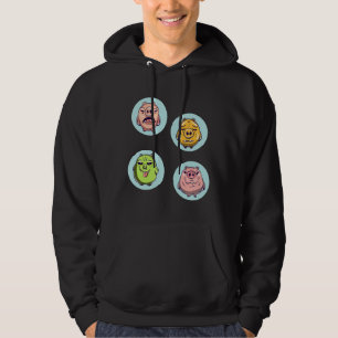 The Life Of A Pig Animal Memes Hoodie