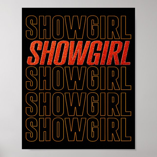 The Life Of A Show Girl  Poster (Front)