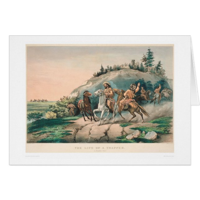 The Life of a Trapper: A Sudden Halt (0877A) (Front Horizontal)