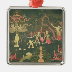 The Life of Buddha Shakyamuni Metal Ornament