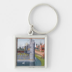 The Life of Louis II 'The Stammerer' Key Ring