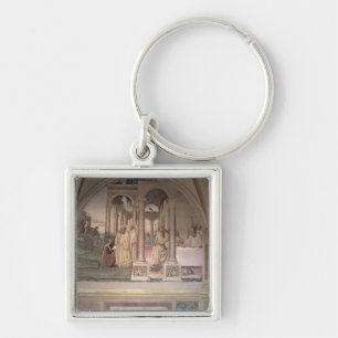 The Life of St. Benedict (fresco) (detail) 3 Key Ring