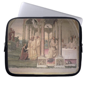 The Life of St. Benedict (fresco) (detail) 3 Laptop Sleeve