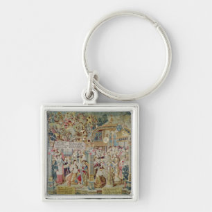 The Life of St. Remigius bishop of Reims Key Ring