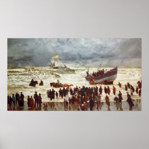 The Lifeboat, 1873 Poster