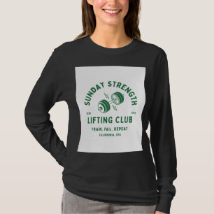 The lifiting club design T-Shirt