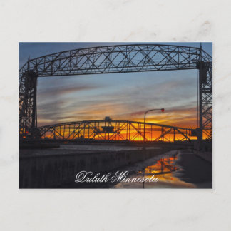 The Lift Bridge Duluth Minnesota Postcard