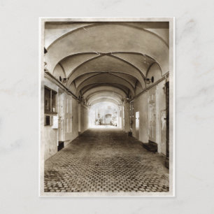 The light at the end of the tunnel postcard