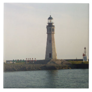 The Light House at Erie Basin Marina Ceramic Tile