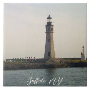 The Light House at Erie Basin Marina Ceramic Tile