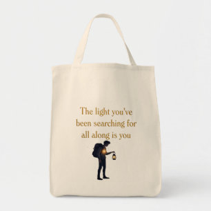 The light is you iPad Smart Cover Tote Bag