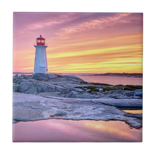 The Light Keeper Ceramic Tile