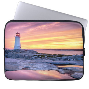 The Light Keeper Peggy'S Cove Laptop Sleeve