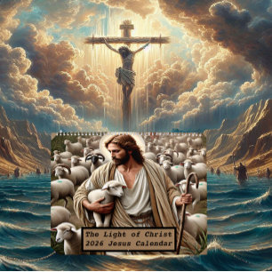 The Light of Christ: 2026 Jesus Calendar