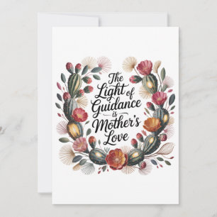 The Light Of Guidance Is Mother's Love Invitation