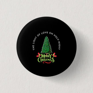 THE LIGHT OF LOVE ON HOLY NIGHT, 3 CM ROUND BADGE