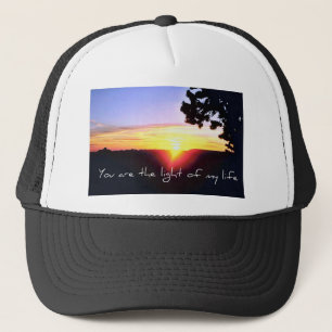 The light of my life trucker hat