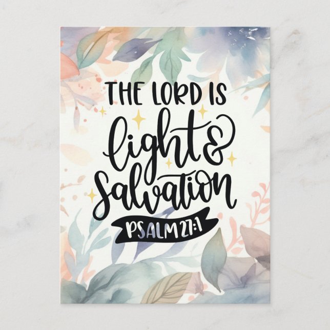 The Light of my Soul Postcard (Front)