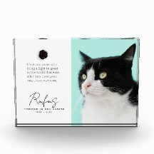 The Light Remains | Memorial Rose Custom Pet Photo