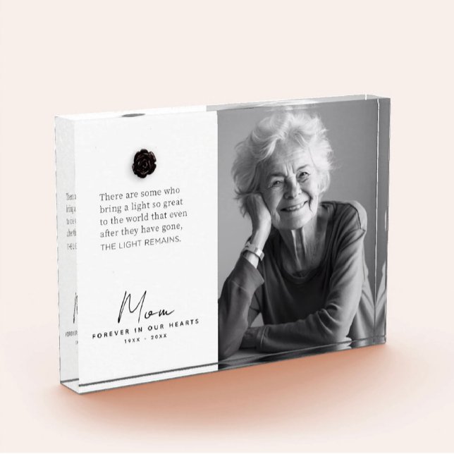 The Light Remains | Memorial Rose Custom Photo (Creator Uploaded)