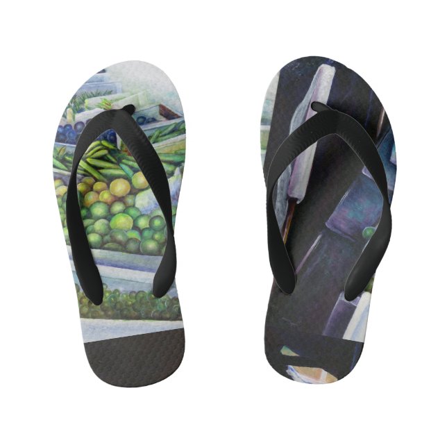 The Lighter Side of Lavender Street, Singapore Kid's Thongs (Footbed)