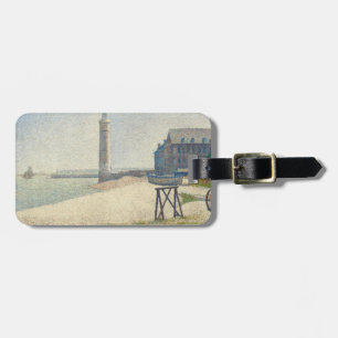 The Lighthouse at Honfleur, 1886 (oil on canvas) Luggage Tag