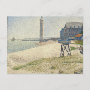 The Lighthouse at Honfleur, 1886 (oil on canvas) Postcard