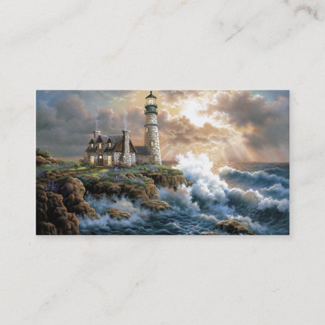The Lighthouse Business Card (Front)