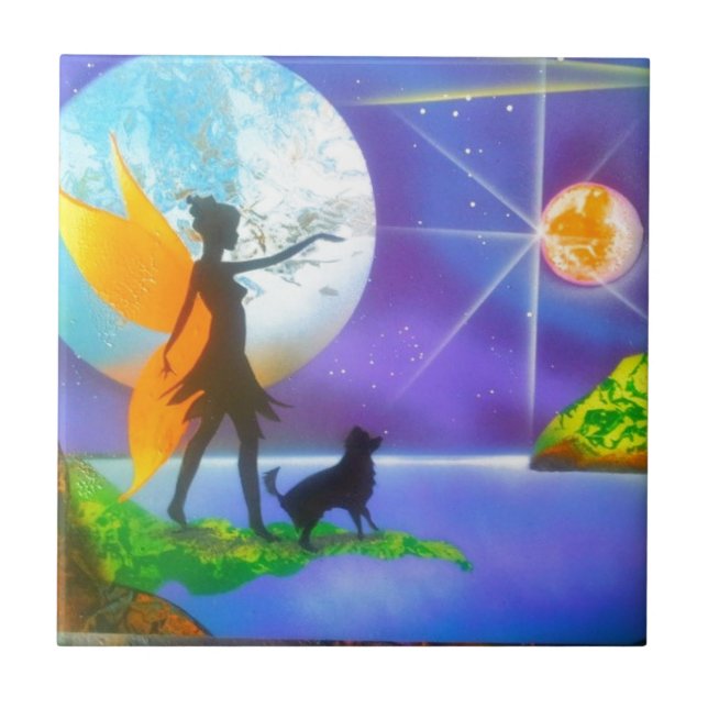 The Lighthouse Ceramic Tile (Front)