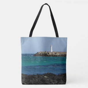 The Lighthouse on a Tote Bag