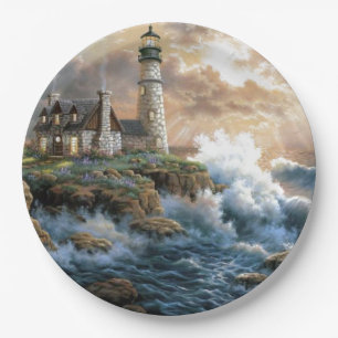 The Lighthouse Paper Plate