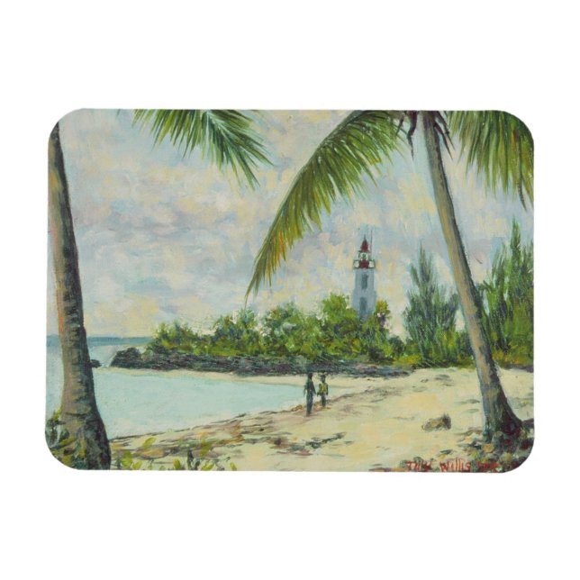 The Lighthouse Zanzibar 1995 Magnet (Horizontal)