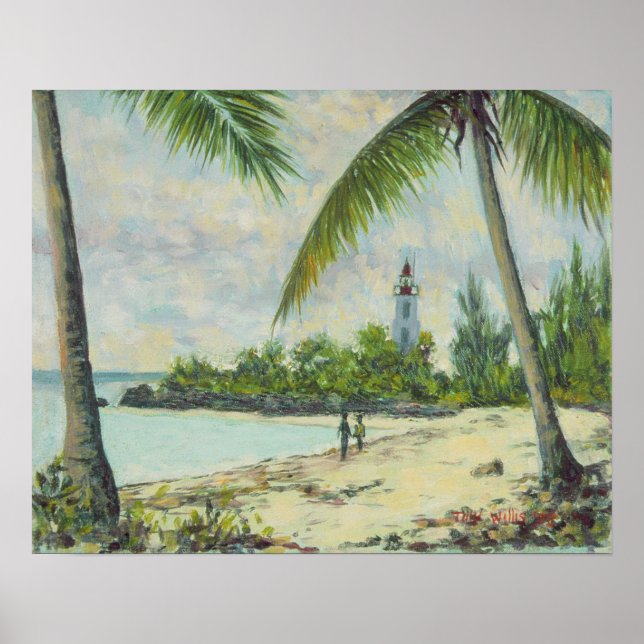 The Lighthouse Zanzibar 1995 Poster (Front)