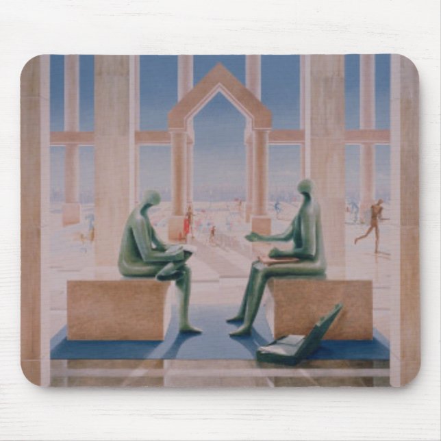 The Lightness of Banking 1989 Mouse Pad (Front)