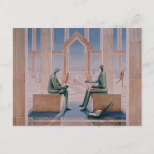 The Lightness of Banking 1989 Postcard