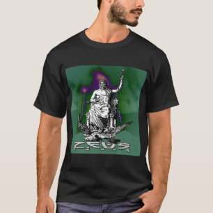 The Lightning Bolt of Zeus – Mythic Power Graphic T-Shirt