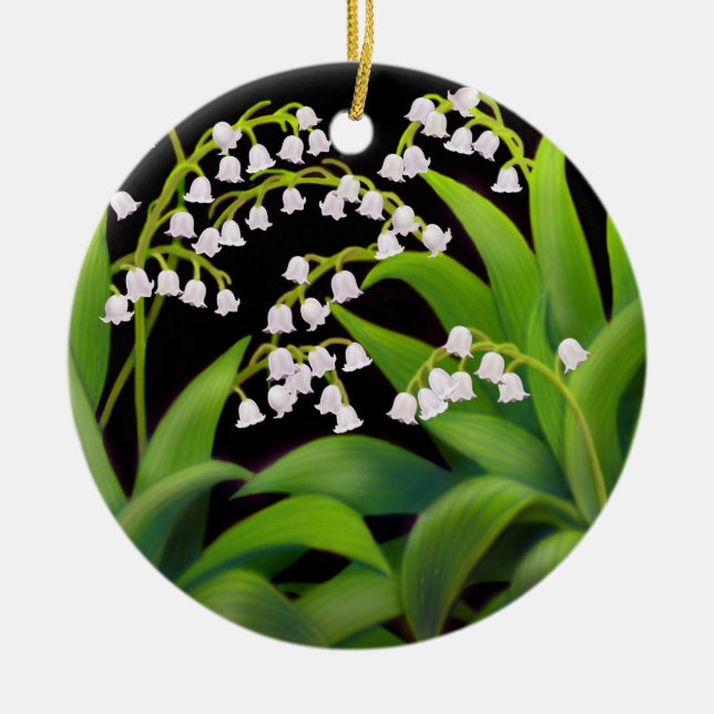 The Lily of the Valley Floral Ornament (Front)