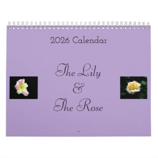 The Lily & the Rose Calendar