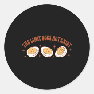 The Limit Does Not Exist Classic Round Sticker